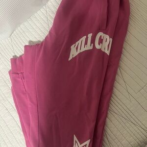 Kill Crew Kids Fuchsia Joggers
